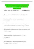 UNT A&P Kasparian Exam with Questions and Correct Answers/ Already Grade A+ (latest version)