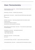 Chem: Thermochemistry Practical Questions And Answers.