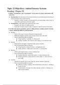 BIO 162: Final Exam Study Guide