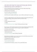 HESI MED-SURG PRACTICE EXAM QUESTIONS AND VERIFIED  ANSWERS 2024-2025ߤ//GRADED A+ The nurse is planning care to prevent complication for a client with multiple myeloma. Which  intervention is most important for the nurse to include?