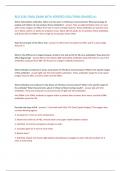 BLD 314L FINAL EXAM WITH VERIFIED SOLUTIONS GRADED A= Define heterophilic antibodies. When are they seen in infectious mononucleosis? What percentage of  people and children do not produce these antibodies?