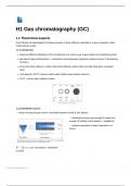 Samenvatting analytische scheidingsmethode 3e bachelor chemie UGENT