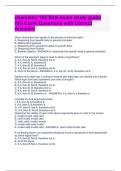 chemistry 102 final exam study guide ISU Exam Questions with Correct Answers