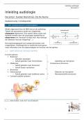 Samenvatting inleiding audiologie