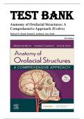 Anatomy of Orofacial Structures 9th Edition Brand Test Bank All Chapters Complete Guide Latest Version 2023 (A+).