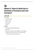 Philosophy of Humanities 1 