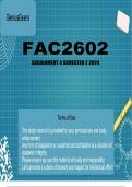 FAC2602 Assignment 4 Semester 2 202