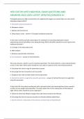 HESI EXIT RN WITH NGN REAL EXAM QUESTIONS AND  ANSWERS 2024-2025 LATEST UPDATES//GRADED A+ Prolonged exposure to high concentrations of supplemental oxygen over several days can cause which  pathophysiological effect?