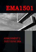 EMA1501 Assignment 2 Due 3June 2024