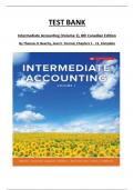 Beechy/Conrod, Intermediate Accounting (Volume 1), 8th Edition TEST BANK, Complete Chapters 1 - 11, Verified Latest Version