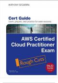 AWS CERTIFIED CLOUD PRACTITIONER (CLF-C01)CERTIFICATION LATEST UPDATE WITH MULTIPLE, RELEVANT QUESTIONS WHICH ARE CORRECTLY ANSWERED ALREADY GRADED  A+  |100% VERIFIED|