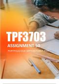 TPF3703 ASSIGNMENT 50 PORTFOLIO 2024