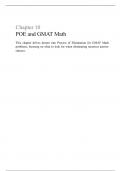 Chapter 10 POE and GMAT Math