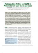 Distinguishing Asthma and COPD in Primary Care: A Case-based Approach T. Aaron Zeller, MD, University of South Carolina School of Medicine–Greenville, Greenville, South Carolina; Clemson University School of Health Research, Clemson, South Carolina Kather