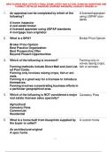 NEW FLORIDA REAL ESTATE U FINAL EXAM LATEST 2024 ACTUAL EXAM 200 QUESTIONS AND  CORRECT DETAILED ANSWERS (VERIFIED ANSWERS) |ALREADY GRADED A+