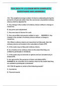 TOA 2024 FC (3) EXAM WITH COMPLETE QUESTIONS AND ANSWERS 