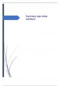 Summary SQE Notes Solicitors' Accounts Notes 2022/2023