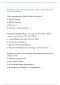 CCRI DENT 1000 FINAL EXAM STUDY GUIDE QUESTIONS WITH SOLVED ANSWERS!!