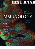 (Kuby Immunology Covid-19 Digital Update, 8e Jenni Punt, Sharon Stranford, Patricia Jones, Judy Owen) (Test Bank Latest Edition 2023-24, Grade A+, 100% Verified)