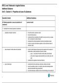 Unit 5 chemistry guidance 