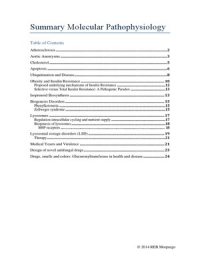 Summary Medische Pathophysiology