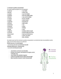 Kennisdoelen Anatomie