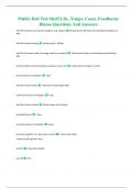 Publix Deli Test-Shelf Life, Temps, Cases, Foodborne Illness Questions And Answers