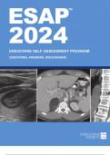 Complete Endocrine Self-Assessment Program Questions, Answers, Discussions (ESAP 2024) PDF.