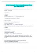 NR 661-Sexually Transmitted Diseases Exam Test with Solution