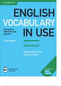 English Vocabulary In Use-Advanced