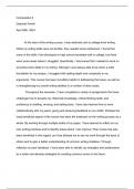 Essay on what I have learned in Composition II