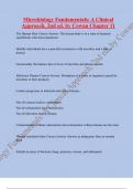 Microbiology Fundamentals A Clinical Approach, 2nd ed. by Cowan Chapter 11.