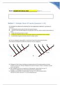  BIO BIO 153 MIDTERM EXAM WITH CORRECT ANSWERS