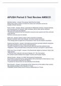 APUSH Period 5 Test Review AMSCO Questions with correct Answers