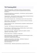 TCI (Therapeutic Crisis Intervention) Training ,,TCI Seventh Edition Exams, Test Questions with completed Answers 2024/2025/A+ VERIFIED! ALL BUNDLED HERE!!..