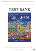 Test Bank For Development Through the Lifespan 7th Edition by Laura Berk ISBN 978-0134419695||Latest 2024