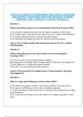 WGU D152 OBJECTIVE ASSESSMENT INCLUSIVE CLASSROOM 2024 NEWEST EXAM QUESTIONS WITH DETAILED VERIFIED ANSWERS (100% CORRECT) /ALREADY GRADED A+