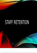 CHANGE THEORY PROJECT RN-BSN NURSING MANAGEMENT-STAFF RETENTION