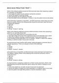 EKG NHA PRACTICE TEST 1