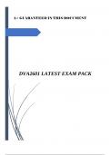 DVA2601 EXAM PACK