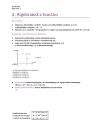 Algebraïsche functies