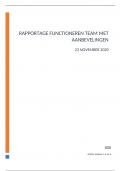 Team functioneren jaar 2 Toegepaste psychologie