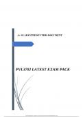 PVL3702 EXAM PACK.