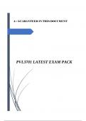 PVL3701 EXAM PACK.