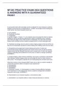 MT-BC PRACTICE EXAM 2024 ( In the development of the CBMT SAE, a three-level classification system has been used to identify the level of thinking required to respond to a test question (item). This three-level classification system is based on the work o