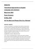 ENG3704 MAY/JUNE EXAM ANSWERS 2024 Q1 & Q3 