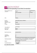 3.2.2 Essay: Visie op sociaal werk binnen de organisatie (7,2)