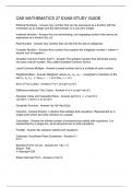 OAE MATHEMATICS 27 EXAM STUDY GUIDE