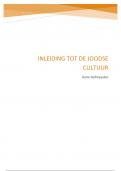 Samenvatting -  Inleiding tot de joodse cultuur (1034FLWGES)