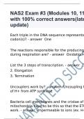 NAS2 Exam #3 (Modules 10, 11, & 12) with 100% correct answers(latest update)